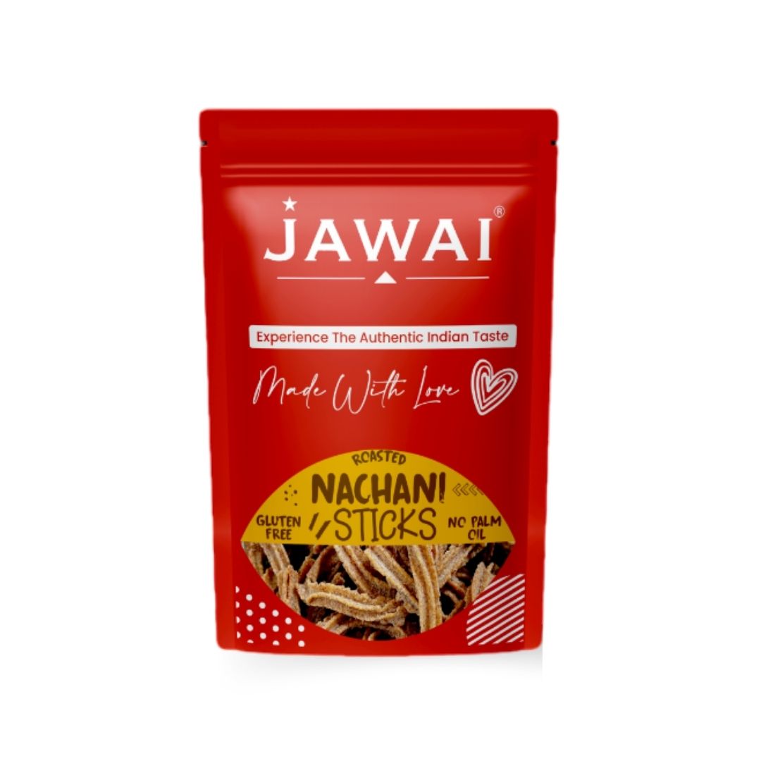 Nachani Sticks - Roasted Super Snack - No Palm Oil - Gluten-free