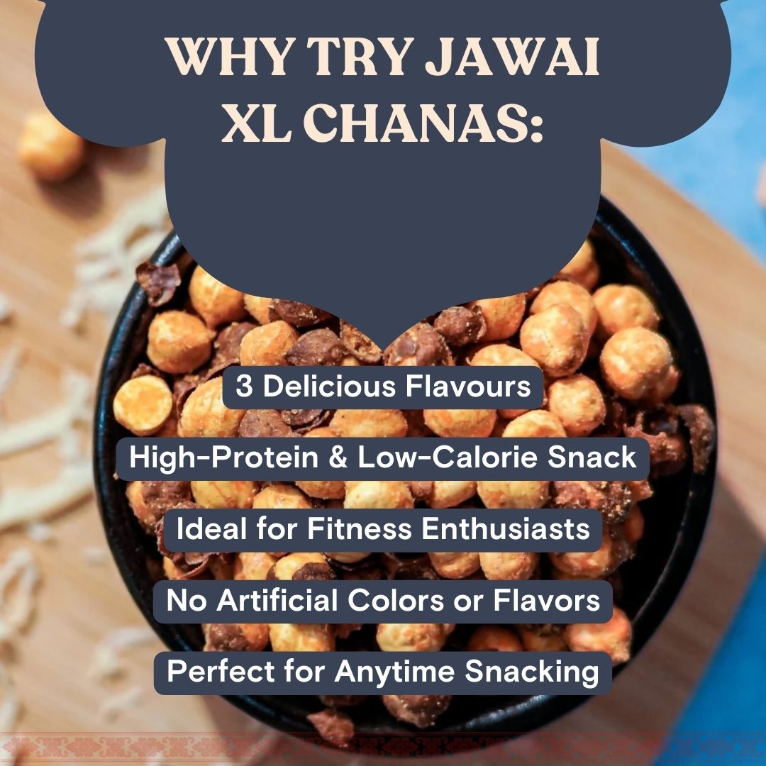 Roasted XL Chana - Assorted Pack (100 g each x 3 flavours)