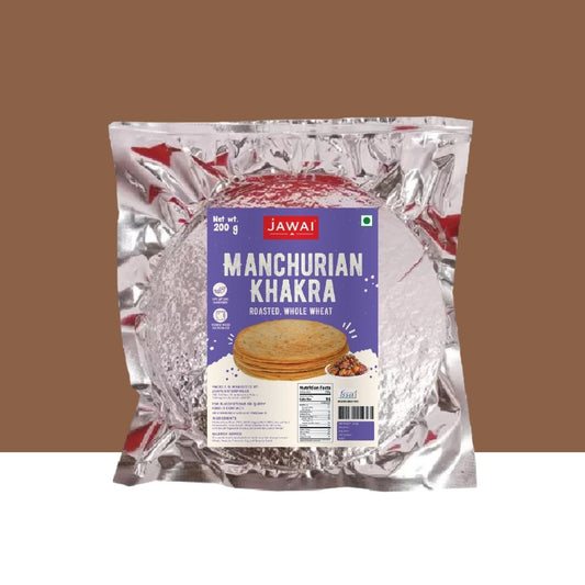 Manchurian Khakhra - Roasted | Whole Wheat | Vacuum Packed for freshness