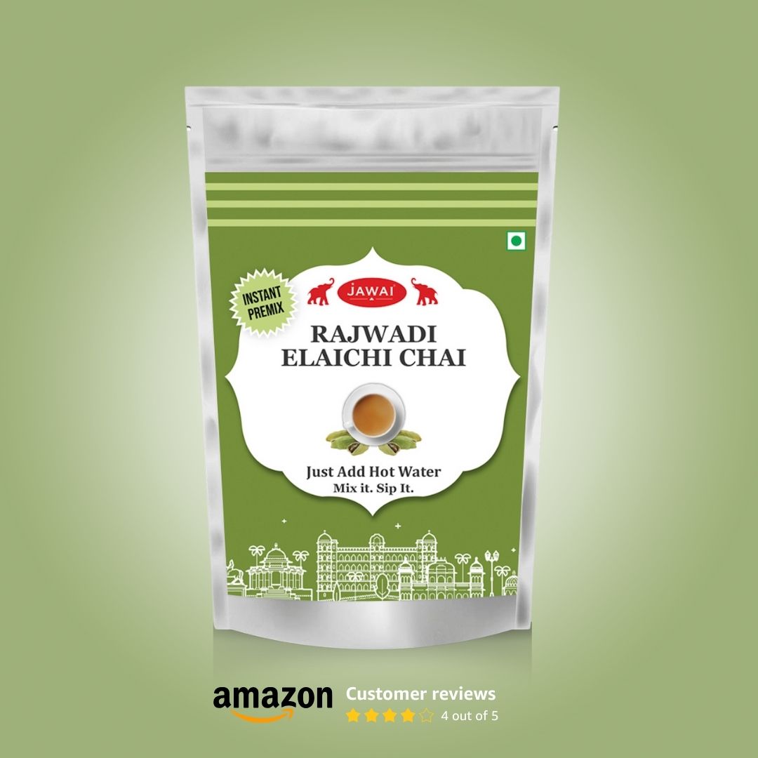 INSTANT Rajwadi Elaichi Chai Premix | Just Add Hot Water | Ready in 10 Seconds