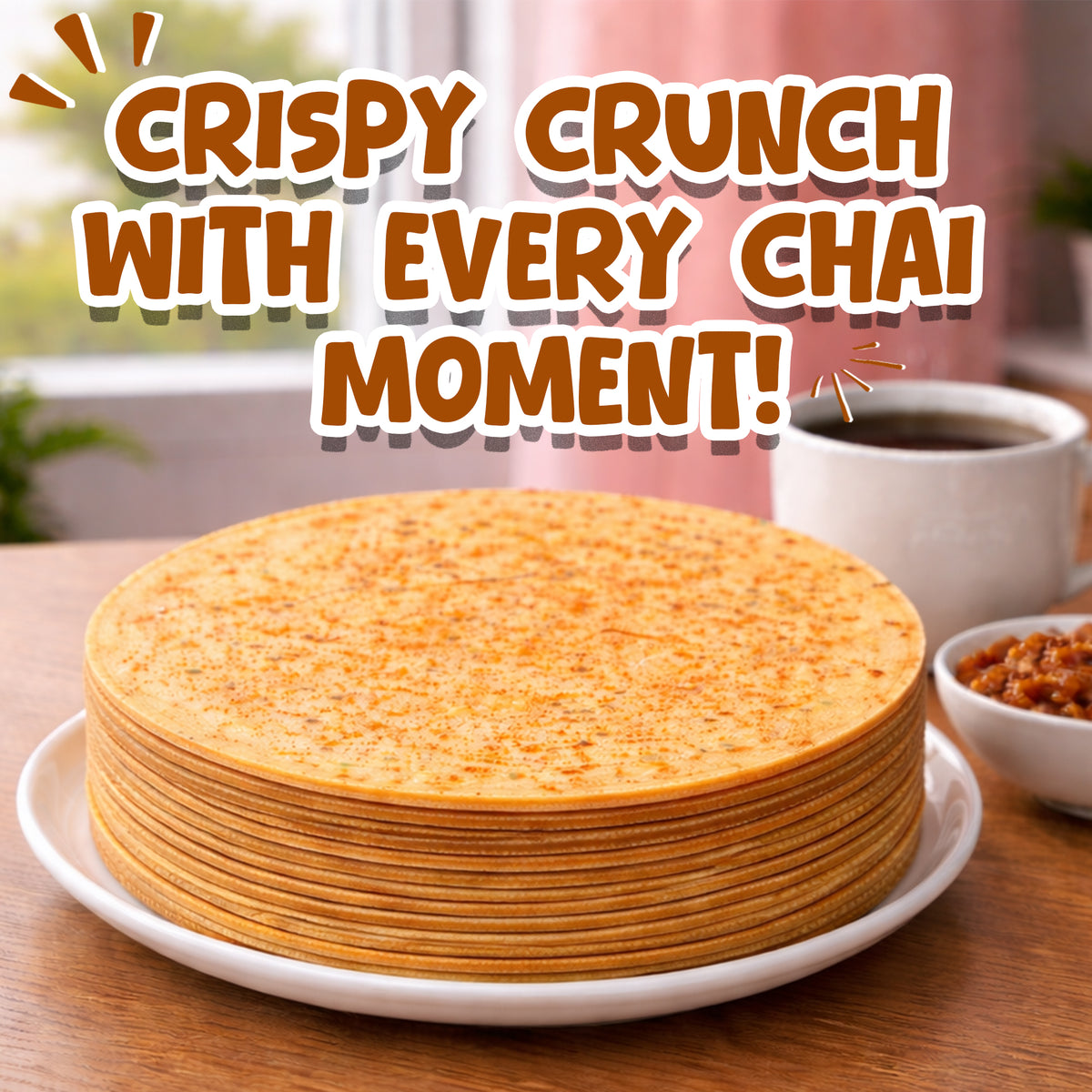 Roasted Whole Wheat khakhra Combo | Punjabi, Manchurian, Cheese, Pani puri| Khakhra| 100% Natural | Pack of 4, 200 gms each | Vaccum packed for Freshness