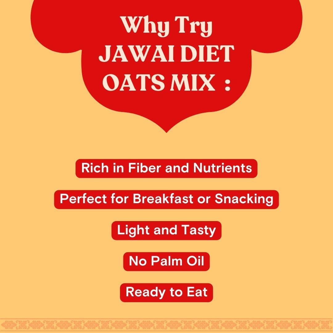 Diet Oats Mix - Roasted Super Snack - No Palm Oil