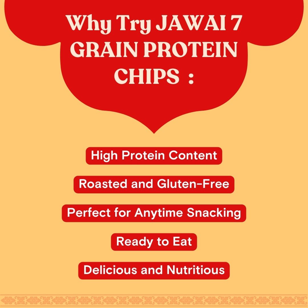 7 Grain Protein Chips - Roasted Super Snack - No Palm Oil - Gluten-free