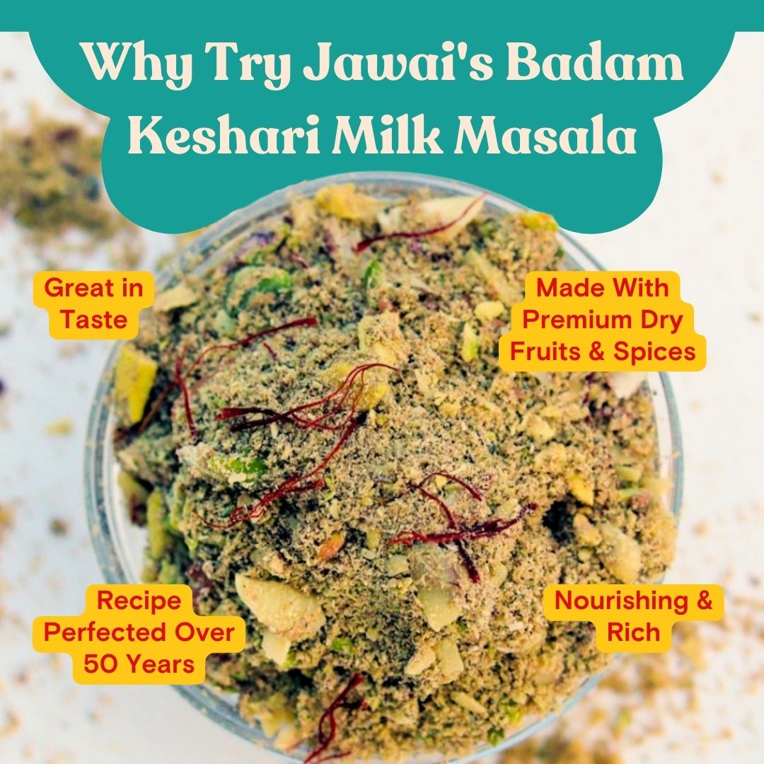 Badam Keshari Milk Masala