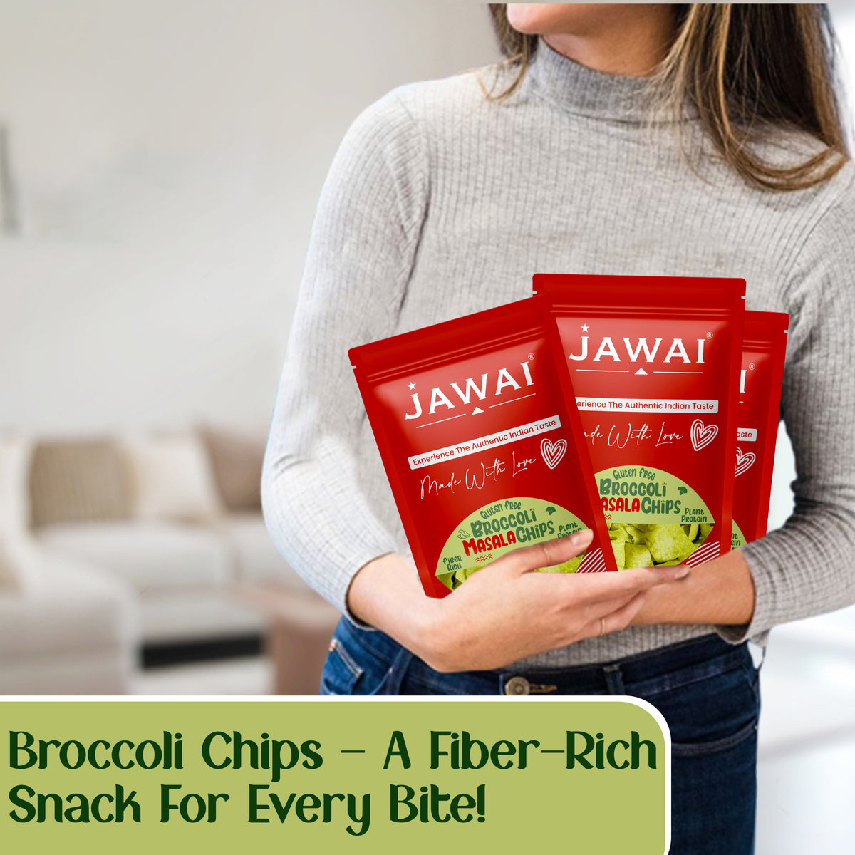 Broccoli Masala Chips