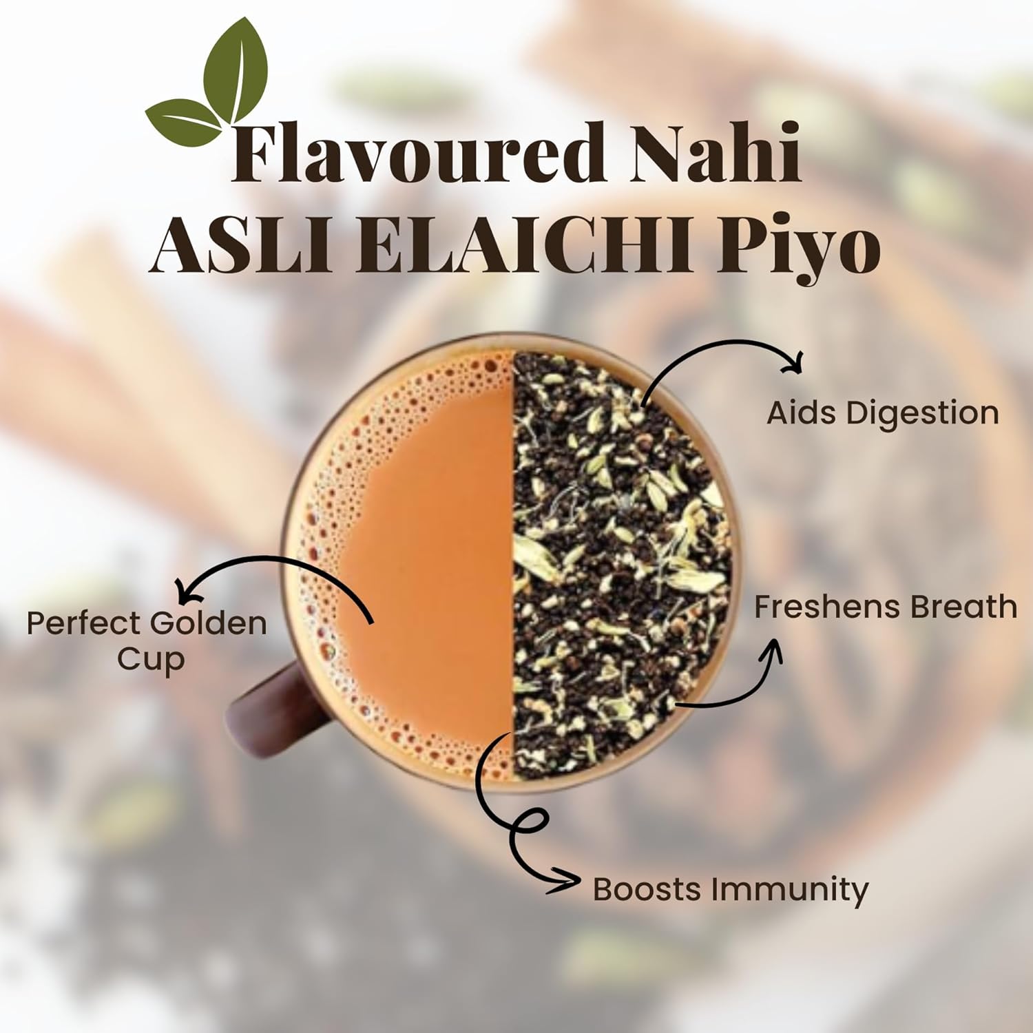 Elaichi Chai ingedients