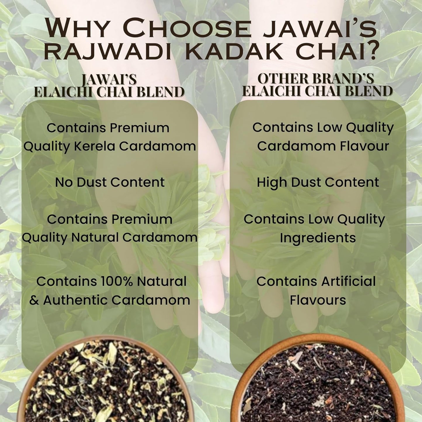Elaichi Chai comparison