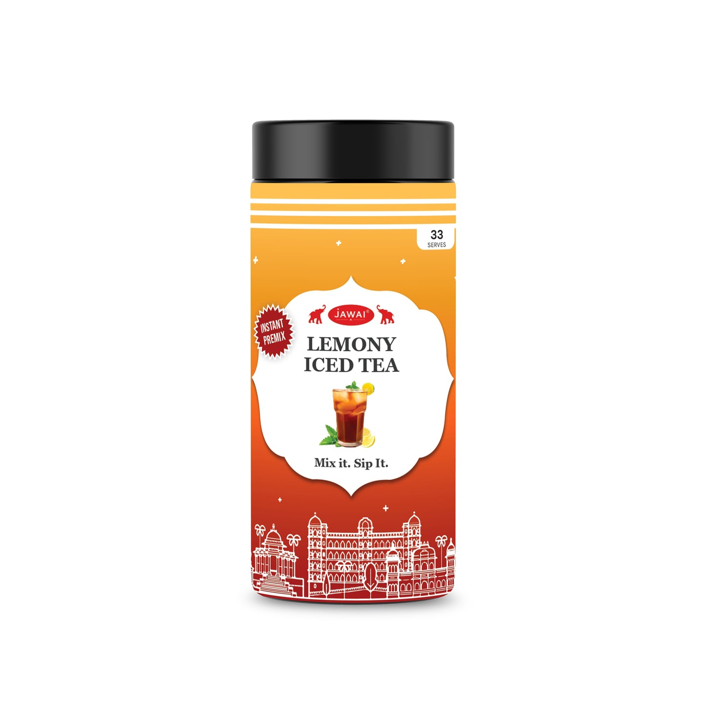 INSTANT Lemon Tea Premix | Just Add Cold Water for Iced Tea| Add hot Water for Lemon Tea | Ready in 10 seconds