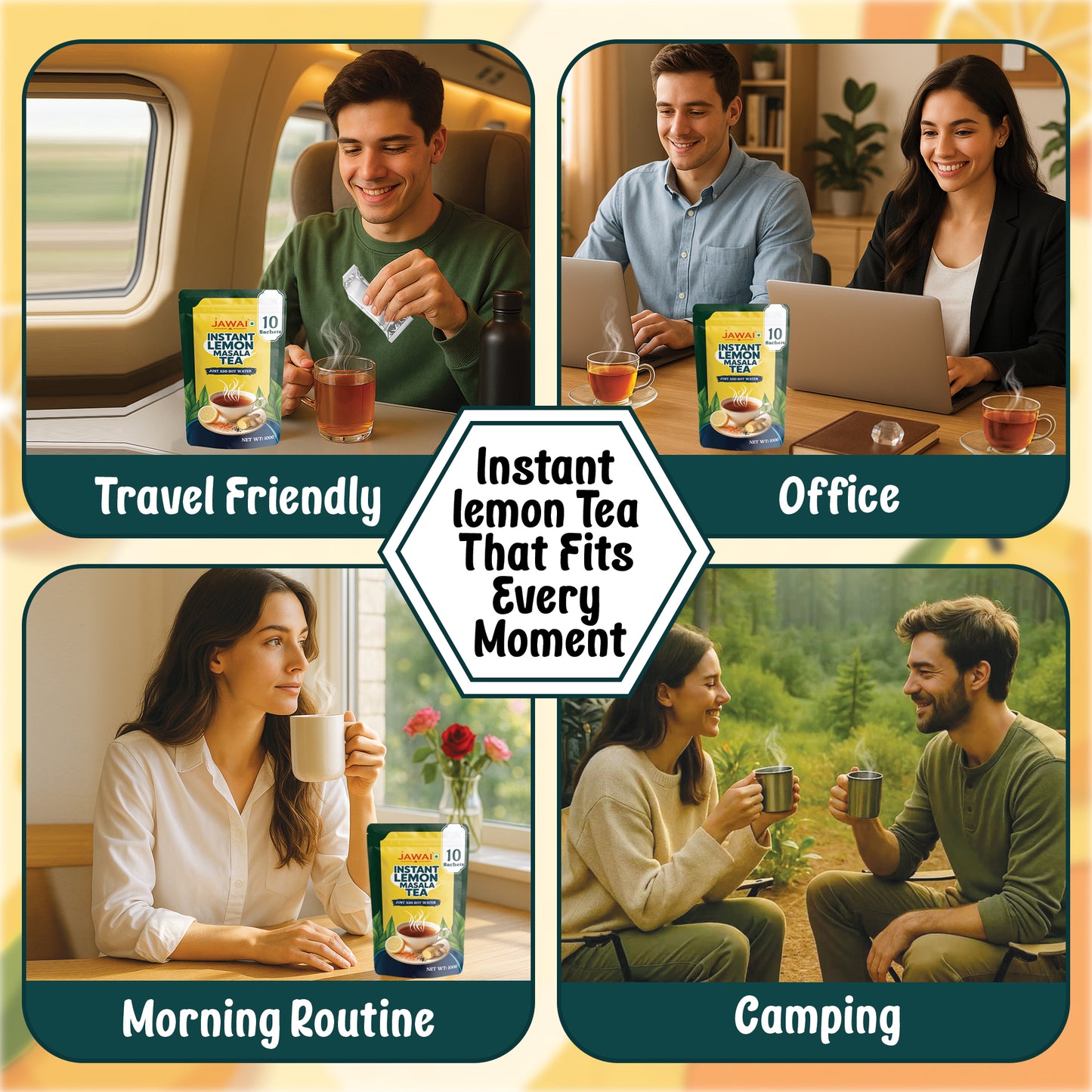 LEMON MASALA TEA Usages