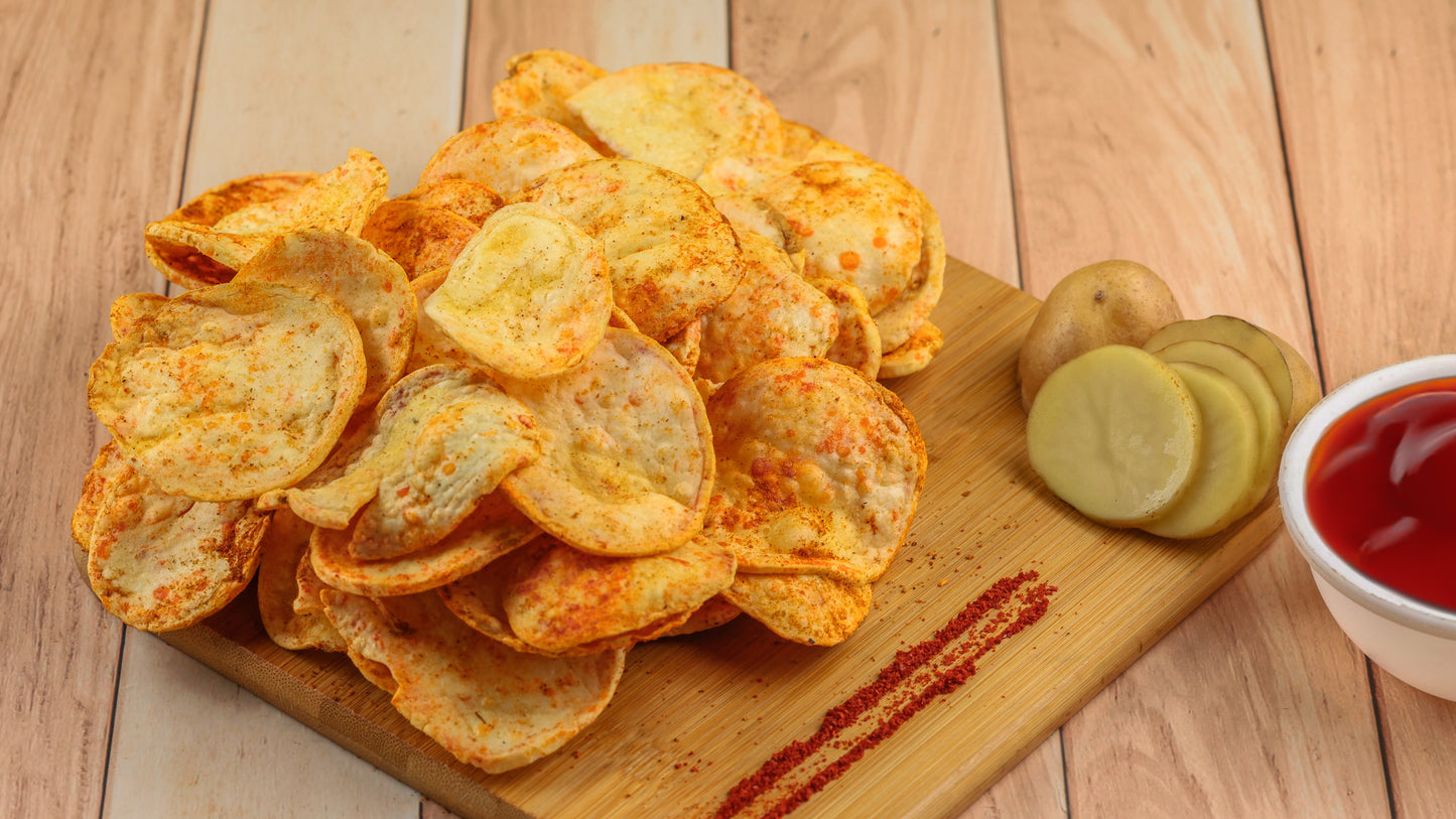 Original Puneri Bhakarwadi + Potato Crispies (Masala) COMBO