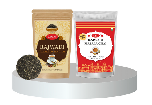 Rajwadi Kadak Masala Chai 100 gms + INSTANT Masala Chai Premix 100 gms