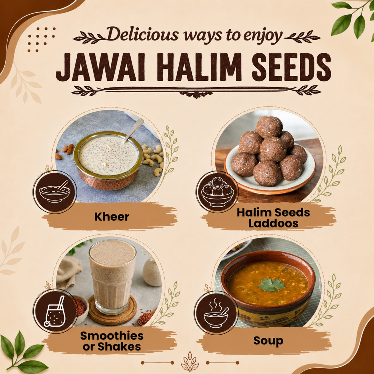 halim seeds usages
